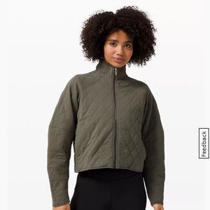 Lululemon Quilted Calm Jacket Size 6 EUC